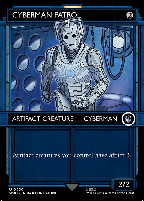 Cyberman Patrol from Doctor Who
