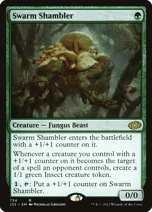 Swarm Shambler highlighted card art
