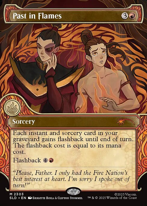 Past in Flames from Secret Lair Drop