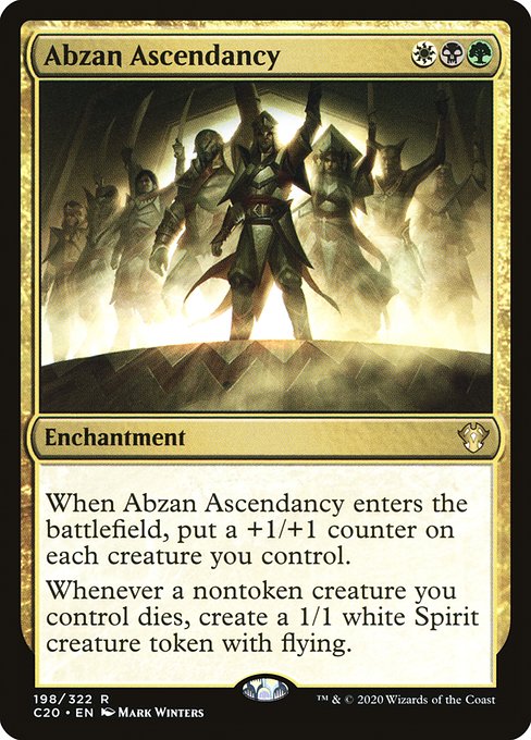 Abzan Ascendancy from Commander 2020