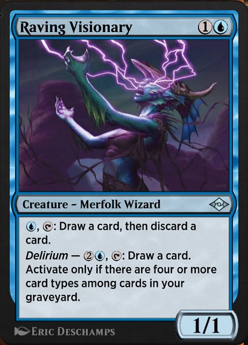 Raving Visionary highlighted card art