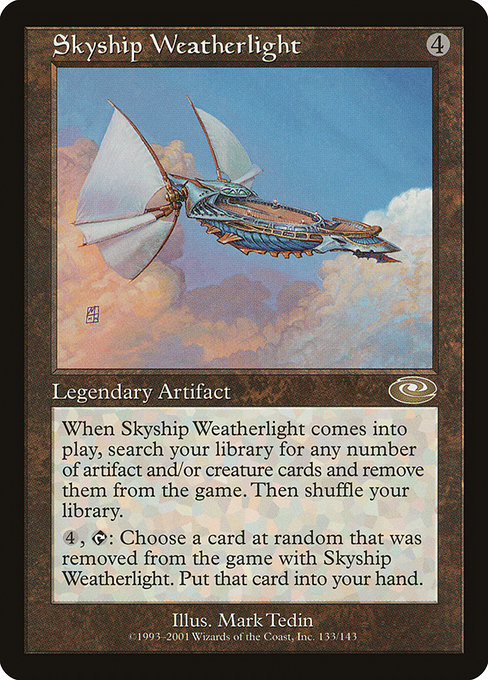 Skyship Weatherlight from Planeshift