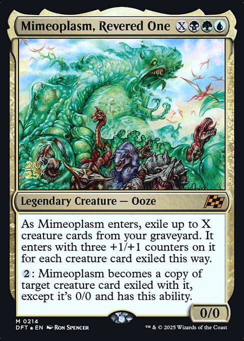 Mimeoplasm, Revered One from Aetherdrift Promos