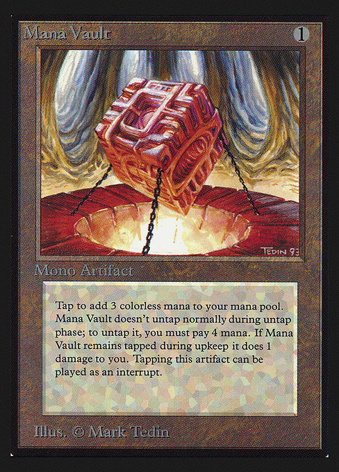 Mana Vault from Intl. Collectors' Edition
