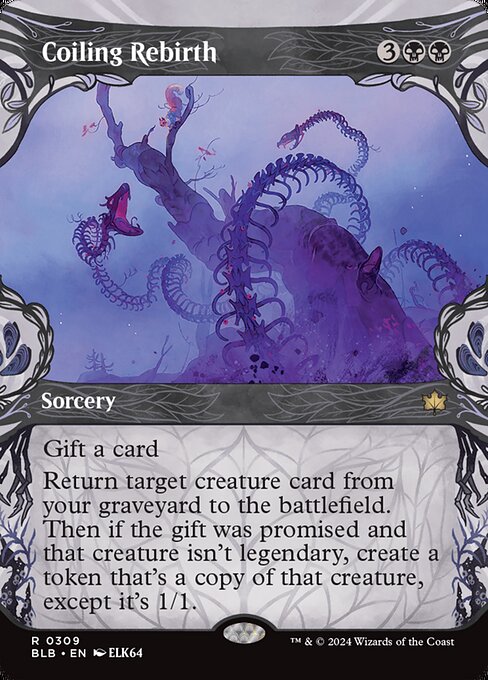 Coiling Rebirth from Bloomburrow