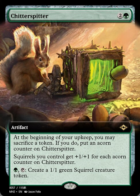 Chitterspitter highlighted card art