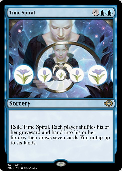Time Spiral highlighted card art