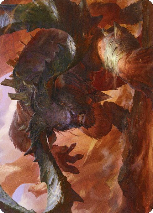 Moraug, Fury of Akoum // Moraug, Fury of Akoum highlighted card art