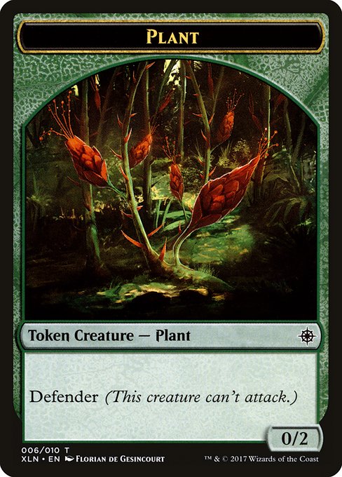 Plant from Ixalan Tokens