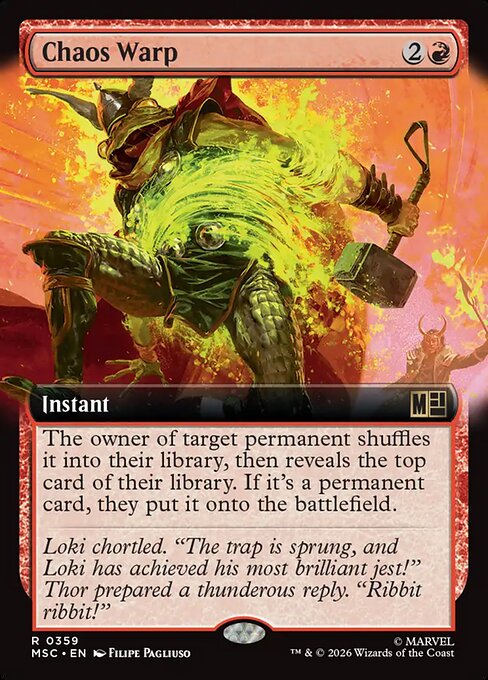 Chaos Warp from Marvel Super Heroes Commander