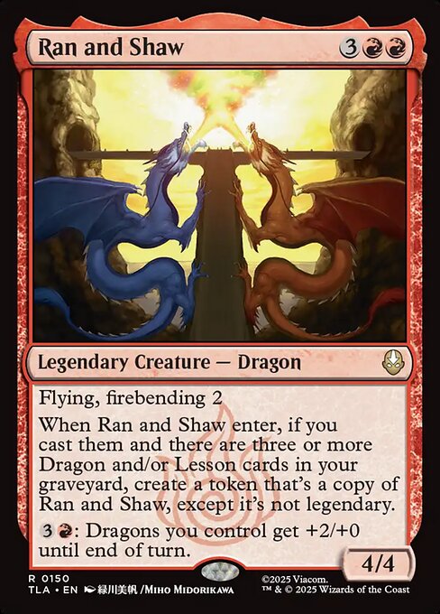 Ran and Shaw from Avatar: The Last Airbender