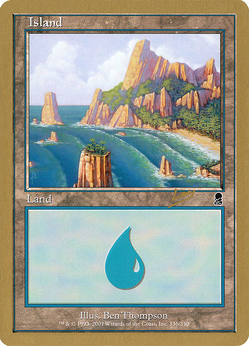 Island from World Championship Decks 2002