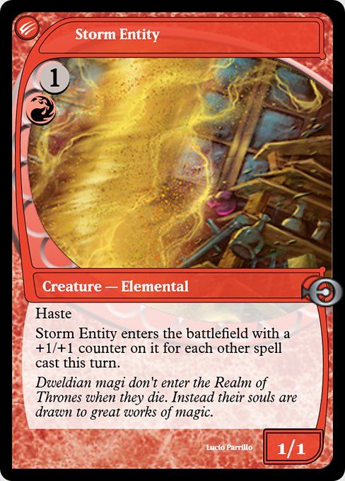 Storm Entity from Magic Online Promos