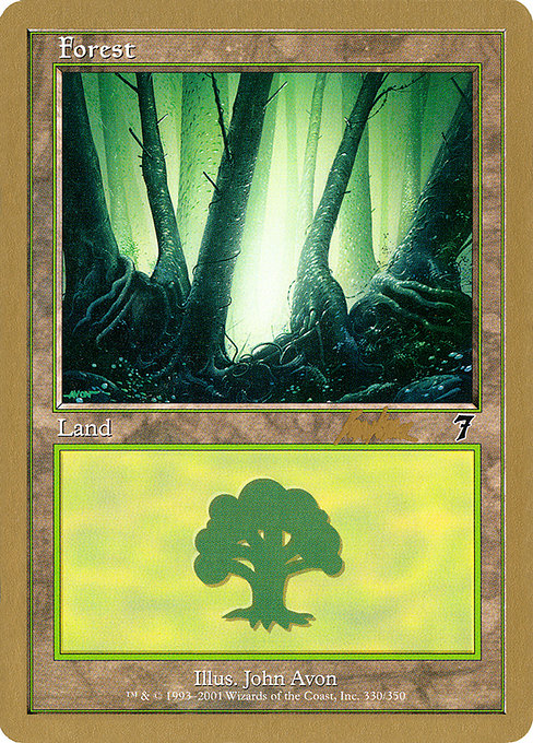 Forest from World Championship Decks 2002