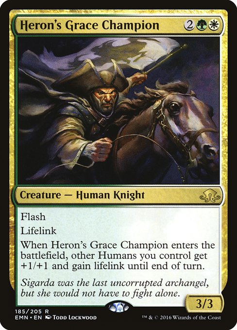 Heron's Grace Champion from Eldritch Moon