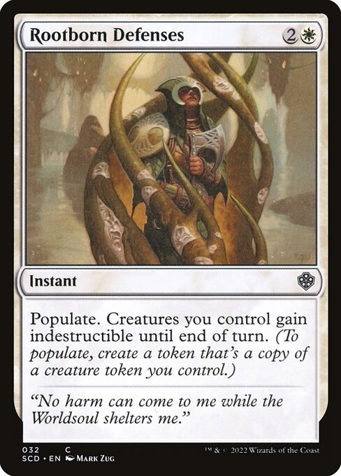 Rootborn Defenses from Starter Commander Decks