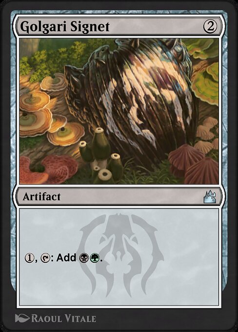 Golgari Signet highlighted card art