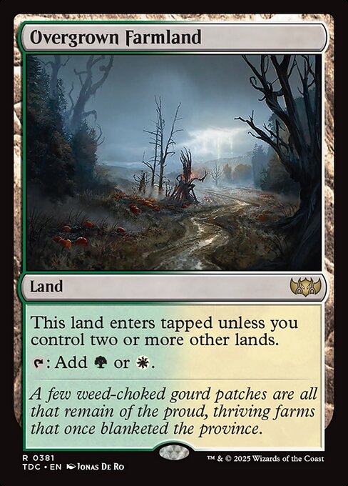 Overgrown Farmland highlighted card art