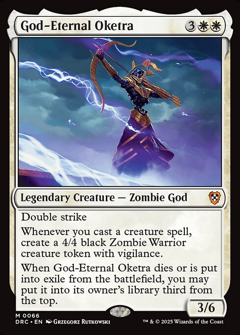 God-Eternal Oketra highlighted card art