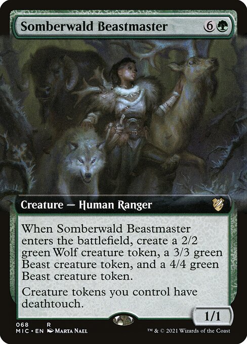 Somberwald Beastmaster from Midnight Hunt Commander