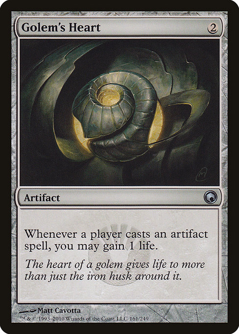 Golem's Heart from Scars of Mirrodin