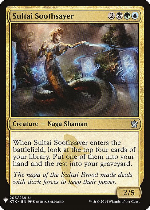 Sultai Soothsayer from The List