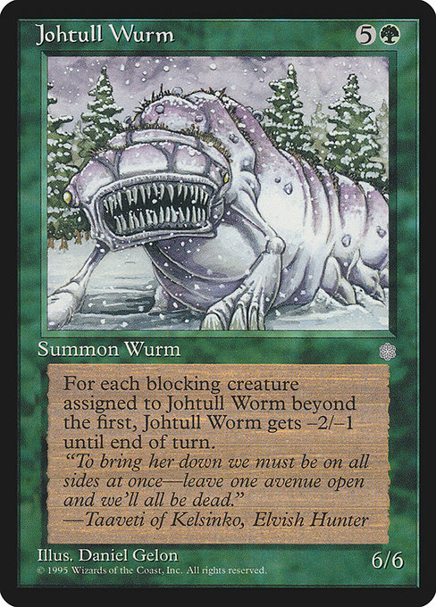 Johtull Wurm from Ice Age
