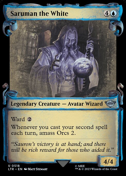 Saruman the White highlighted card art