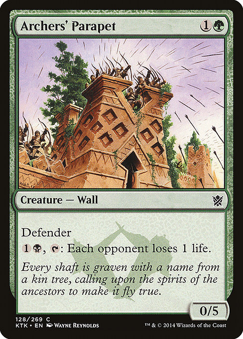 Archers' Parapet highlighted card art