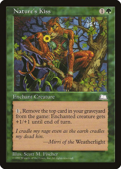 Nature's Kiss highlighted card art