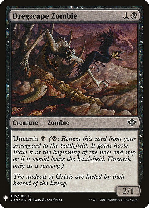 Dregscape Zombie highlighted card art