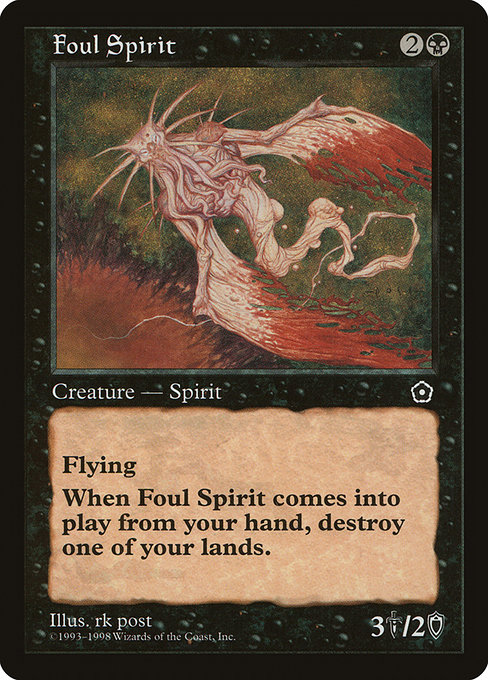 Foul Spirit from Portal Second Age