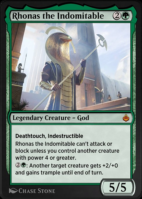 Rhonas the Indomitable from Amonkhet Remastered