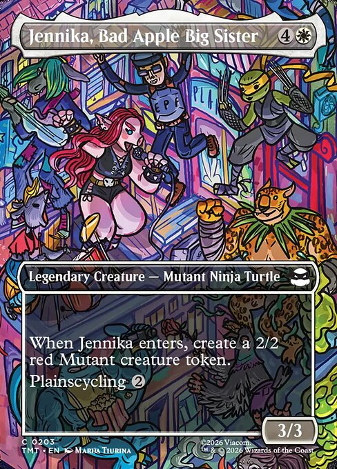 Jennika, Bad Apple Big Sister from Teenage Mutant Ninja Turtles