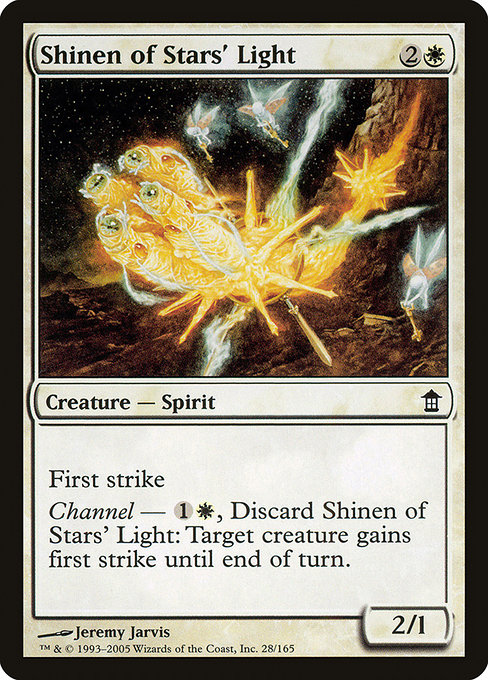 Shinen of Stars' Light highlighted card art