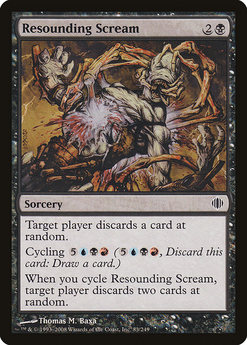 Resounding Scream highlighted card art
