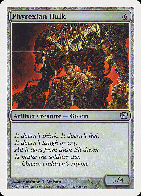 Phyrexian Hulk from Ninth Edition