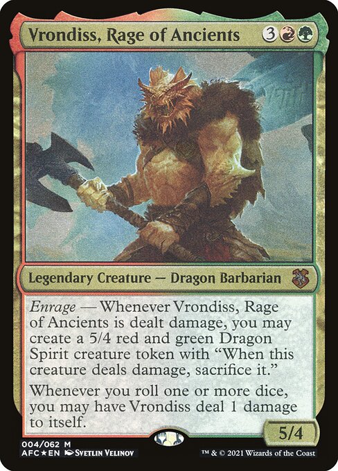 Vrondiss, Rage of Ancients highlighted card art