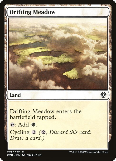 Drifting Meadow from Commander 2020