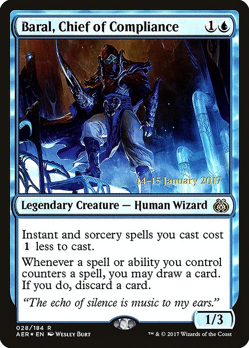 Baral, Chief of Compliance from Aether Revolt Promos