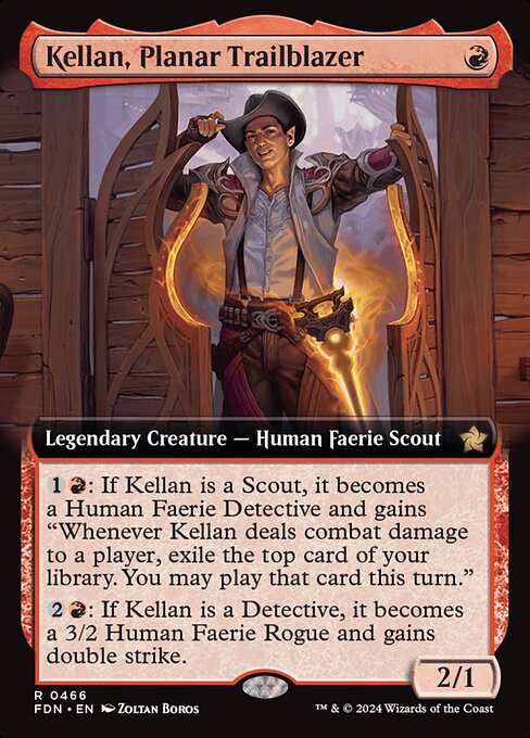 Kellan, Planar Trailblazer from Foundations
