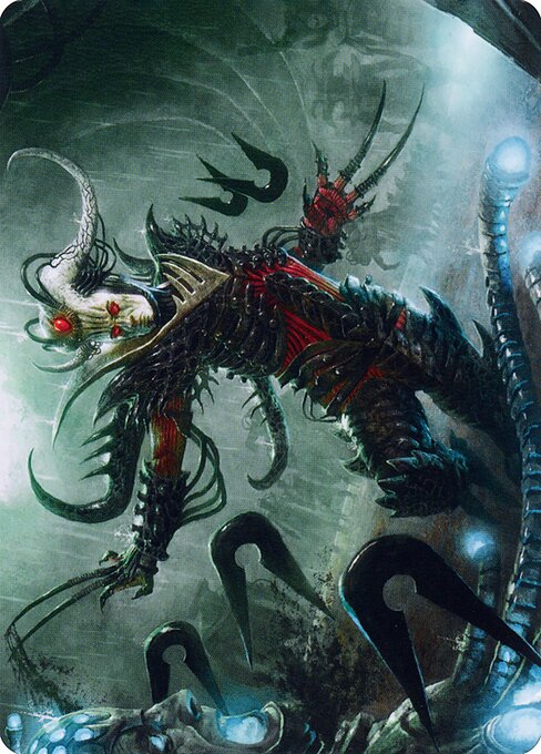 Vraan, Executioner Thane // Vraan, Executioner Thane from Phyrexia: All Will Be One Art Series