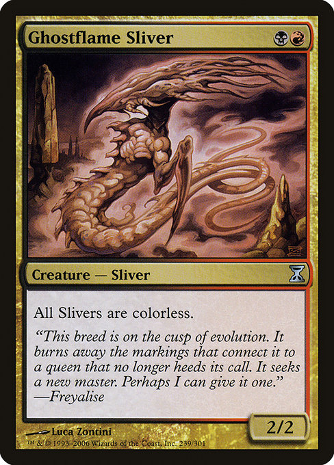 Ghostflame Sliver from Time Spiral