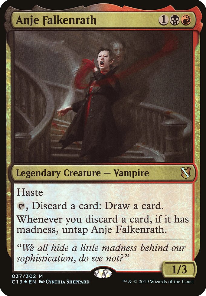 Anje Falkenrath highlighted card art