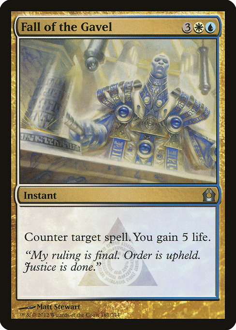 Fall of the Gavel highlighted card art