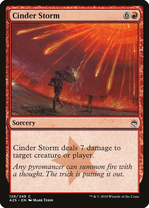 Cinder Storm highlighted card art