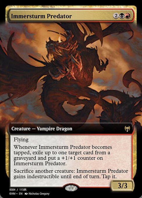 Immersturm Predator from Magic Online Promos