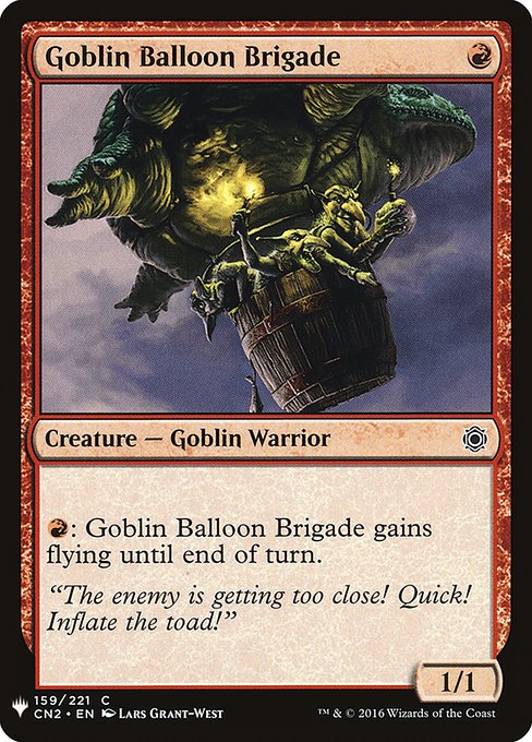 Goblin Balloon Brigade from The List