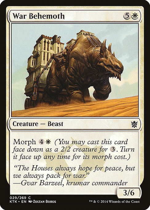 War Behemoth from Khans of Tarkir