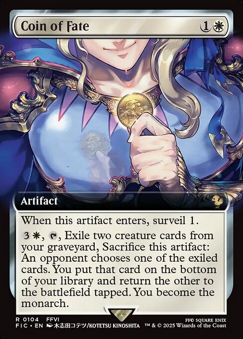Coin of Fate highlighted card art